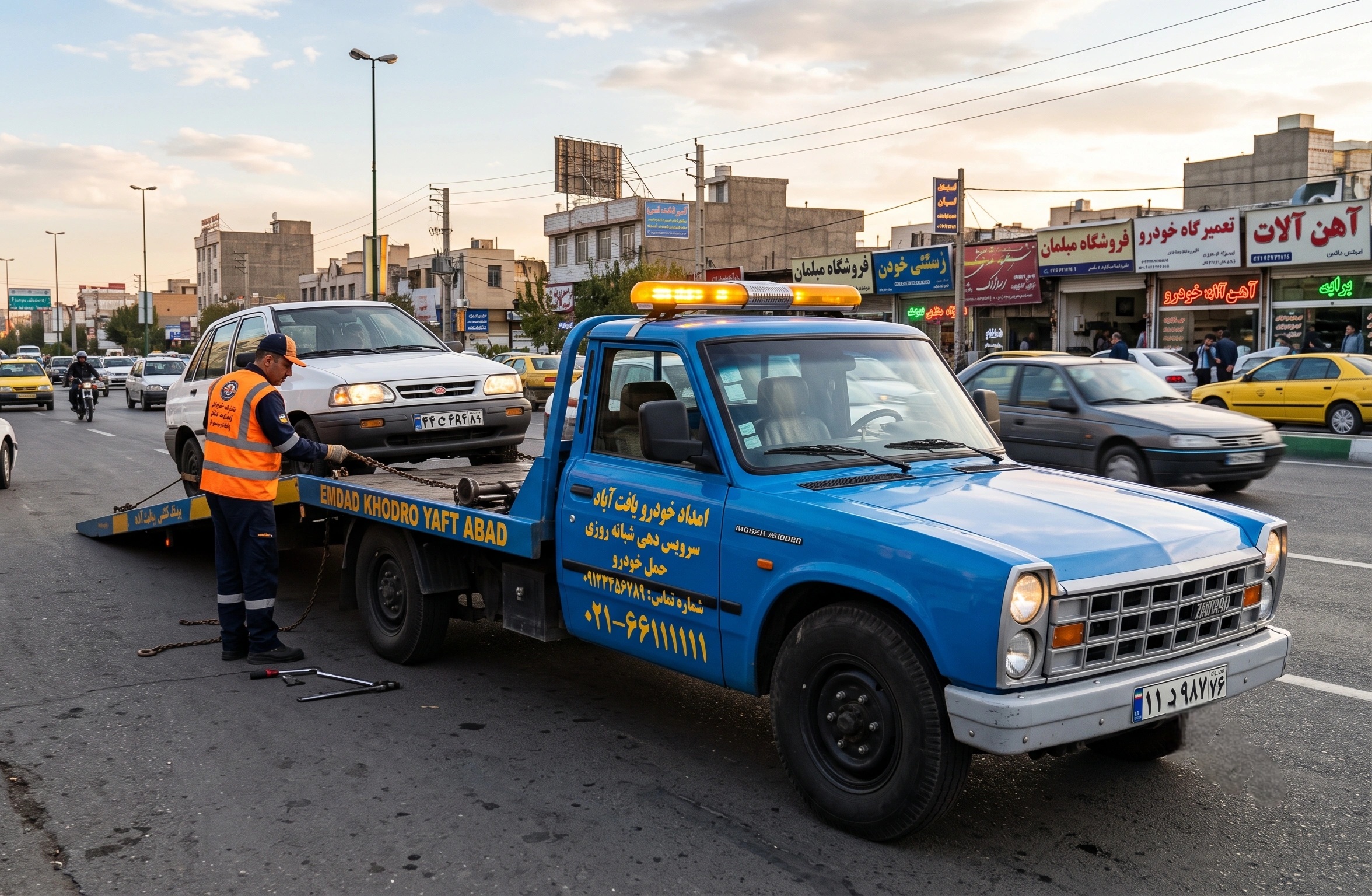 امداد خودرو یافت آباد